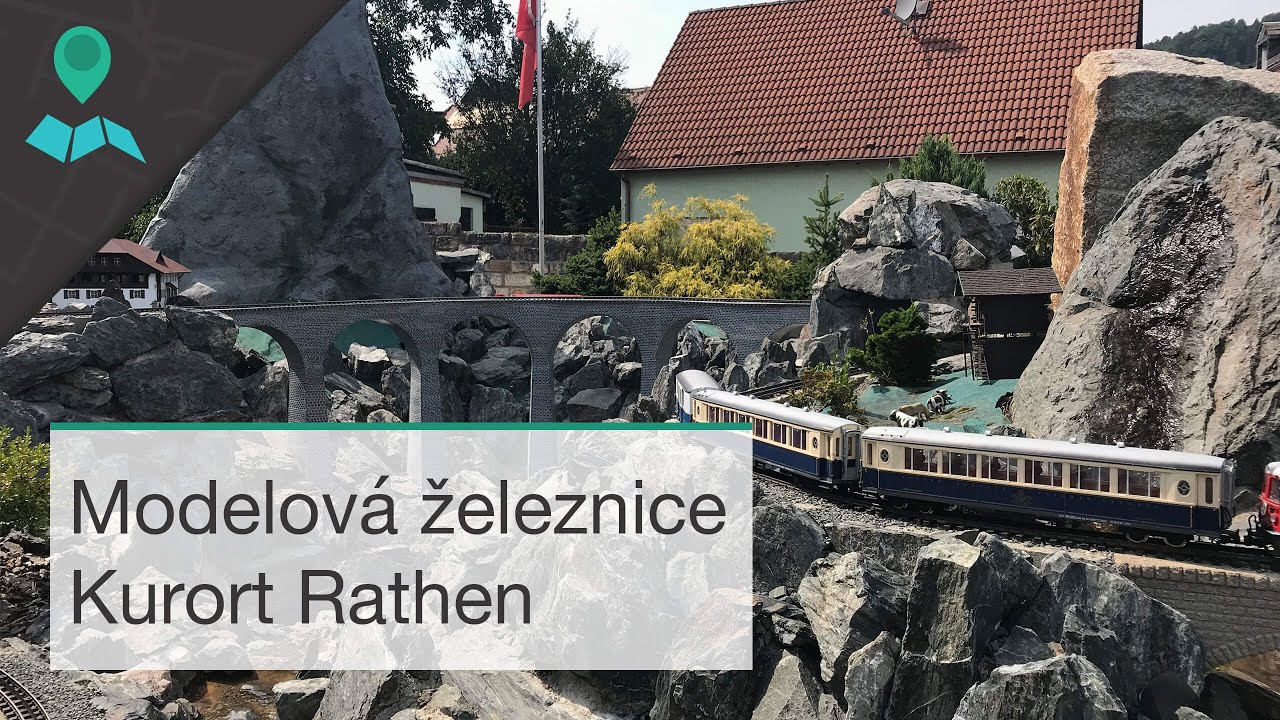 Modelová železnice - Kurort Rathen