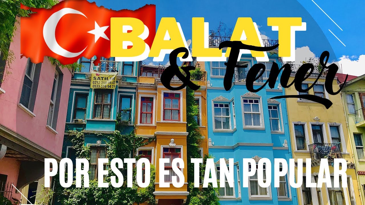 🏘️EL BARRIO MAS POPULAR DE ESTAMBUL | SERIES TURCAS🇹🇷/ #BALAT #FENER