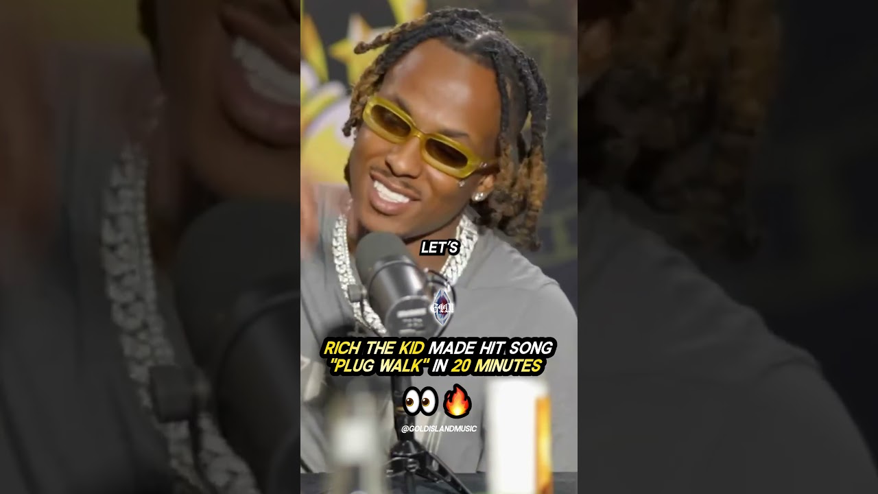 Rich The Kid MADE hit song "Plug Walk" in 20 MINUTES 👀🔥