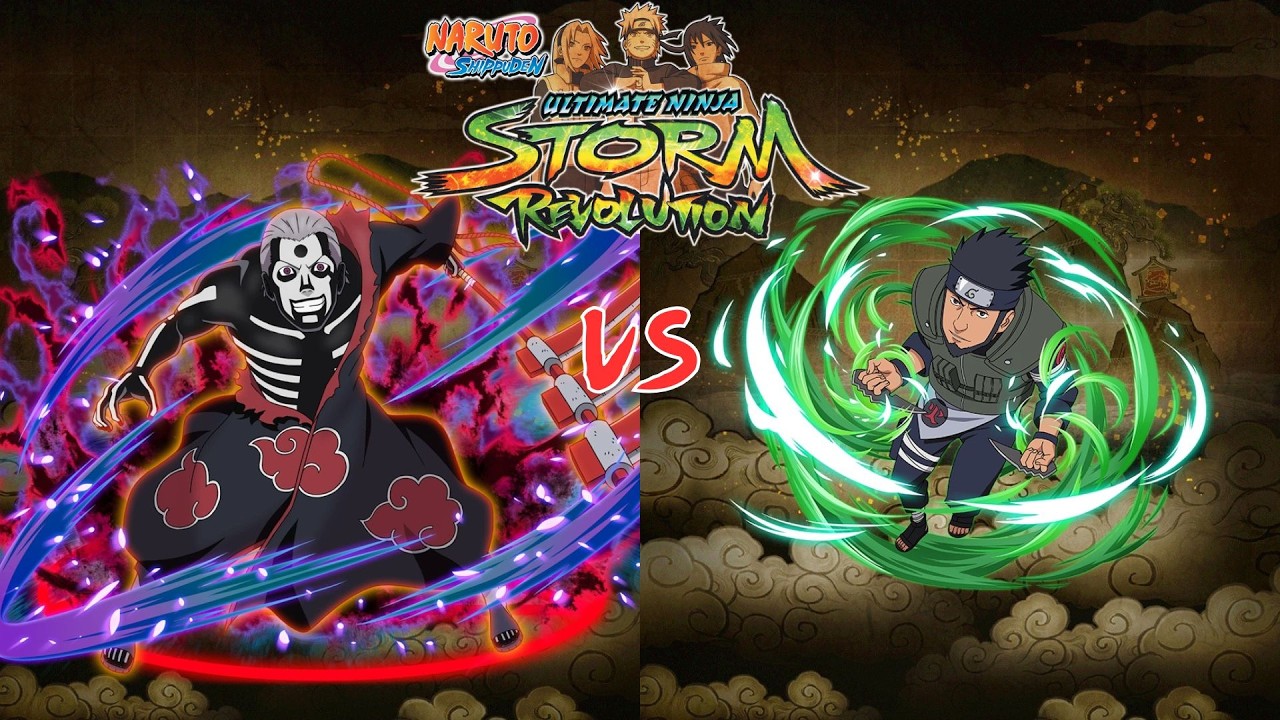 [Naruto Storm Revolution] Hidan vs Asuma