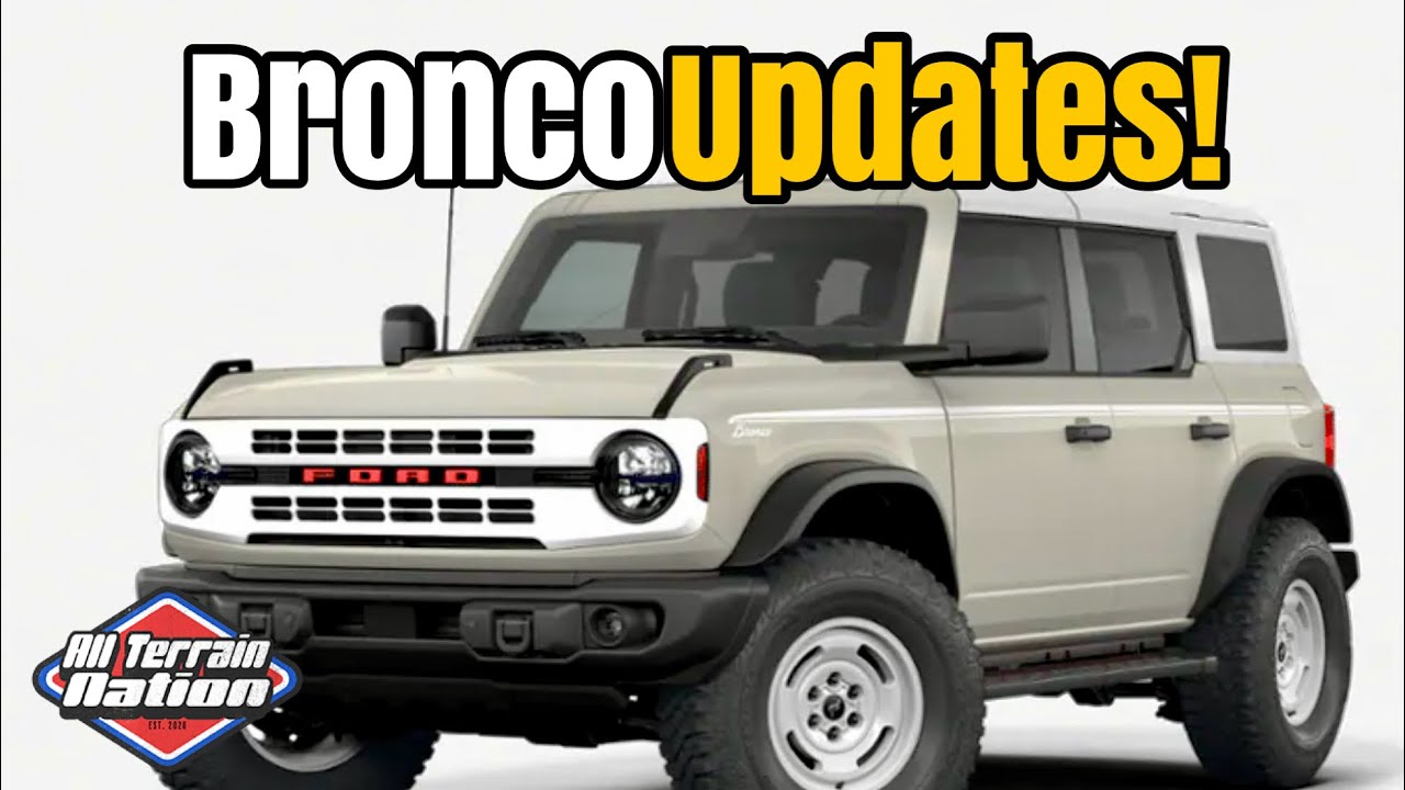 ОБНОВЛЕНИЯ Ford Bronco 2026 — серьезные изменения?