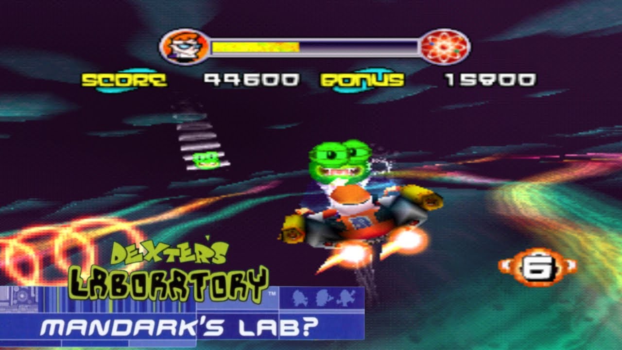 Dexter's Laboratory: Mandark's Lab? (PS1) 100% - Part 3 - Up and Atom