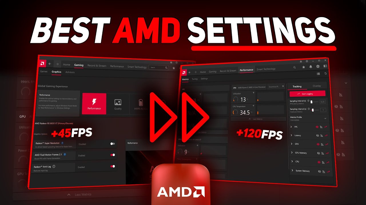 Лучшие настройки AMD Control Adrenalin для максимального FPS и низкой задержки ввода (руководство...