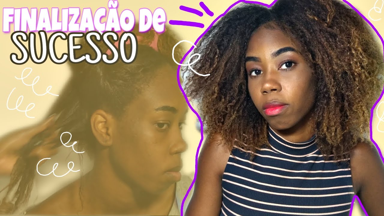 FINALIZANDO MEU CABELO CRESPO COM QUÍMICA /Por Sister Black