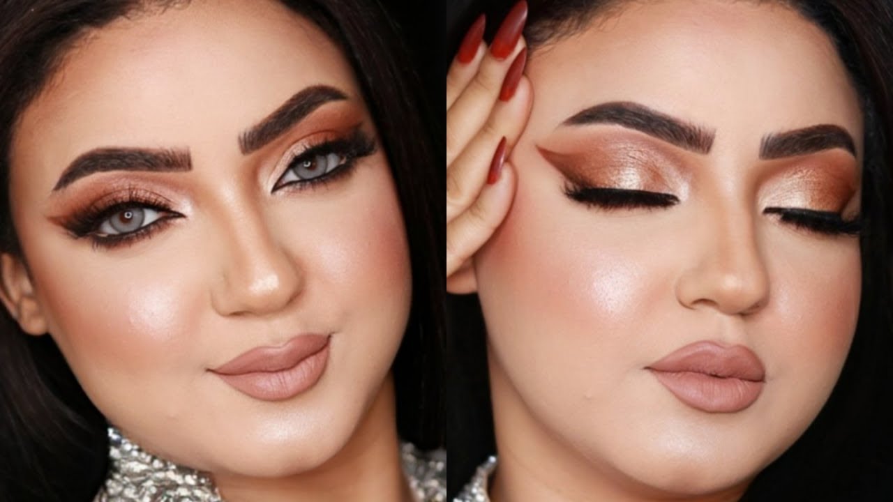 مكياج ثقيل مع ربعايه كت كريس 🤣😍