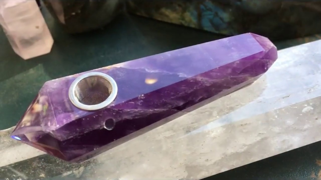 Gemstone Pipes of Amethyst, Quartz, Lapis Lazuli, Labradorite & Crystal Meanings