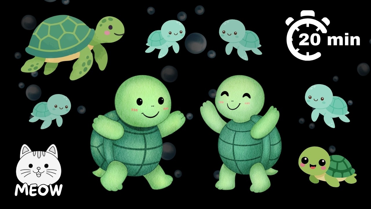 Baby Sensory Sea Turtle Adventure  🐢 Under the Sea Ocean Friends
