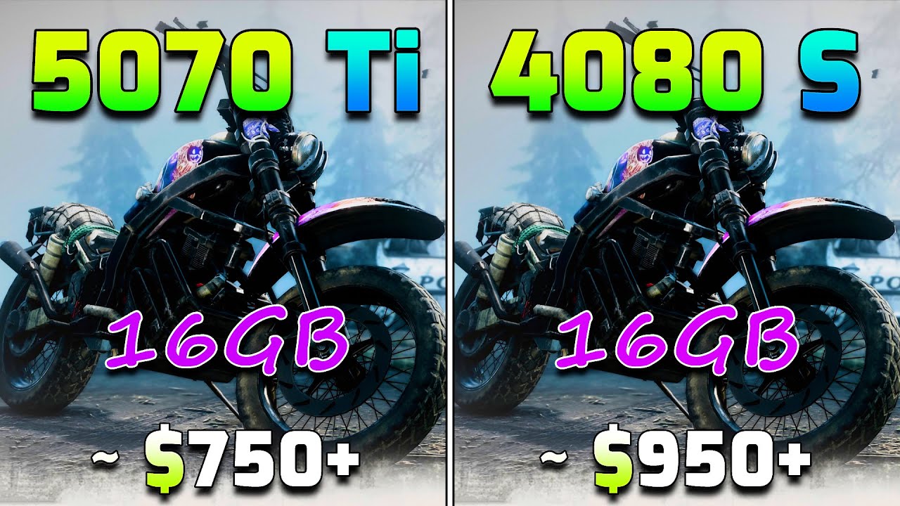 RTX 5070 Ti 16GB vs RTX 4080 SUPER 16GB | PC Gameplay Benchmark Tested