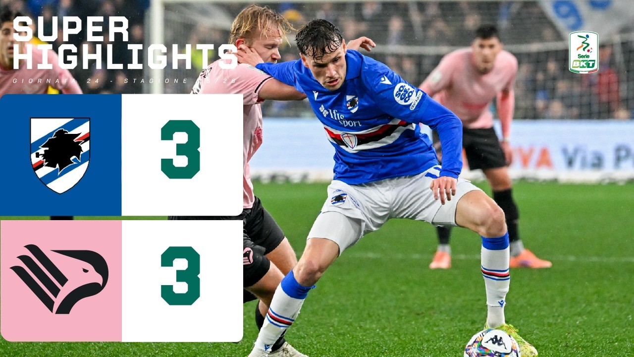 Sampdoria - Palermo 3-3 | SUPER HIGHLIGHTS
