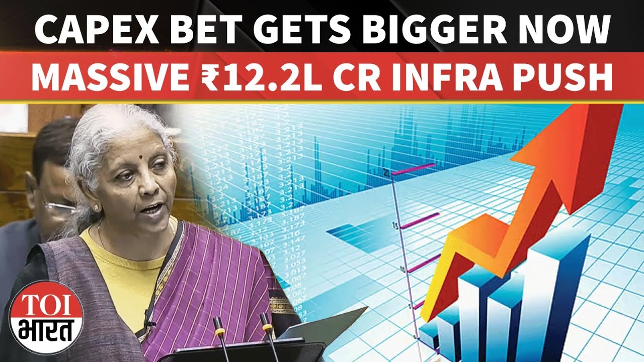 Budget 2026 Boosts Growth Engine As Nirmala Sitharaman Raises Public Capex To ₹12.2 Lakh Crore