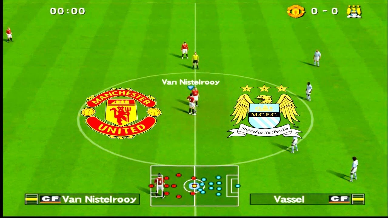 Winning Eleven 10 - Manchester United VS Manchester City I PS 2