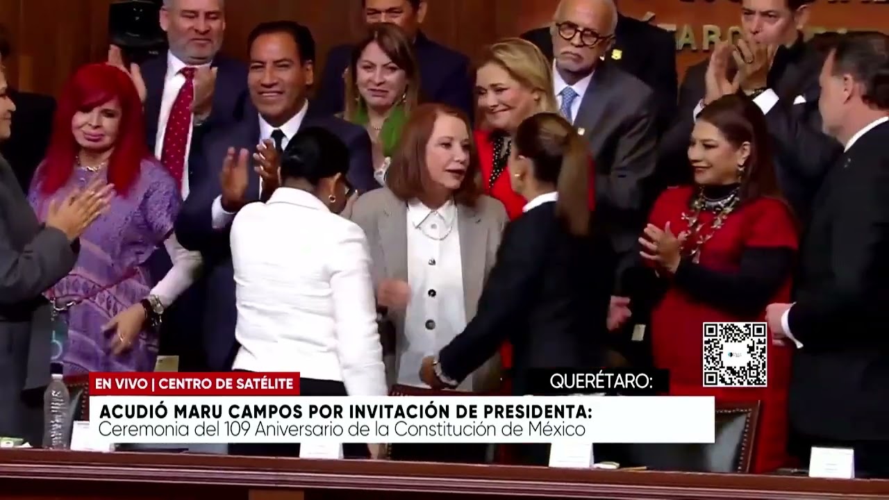 Acudió Maru Campos por invitación de Presidenta
