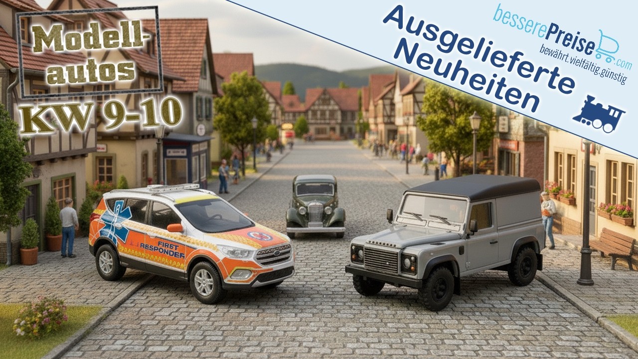 Eingetroffene Modellauto Neuheiten | KW 09/10 2026