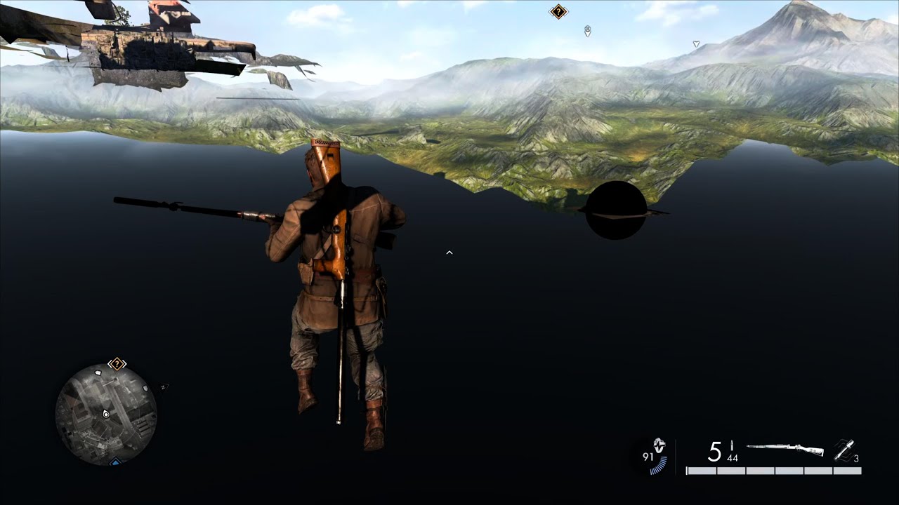Sniper Elite: Resistance - Mistakes, glitches, out of maps etc.