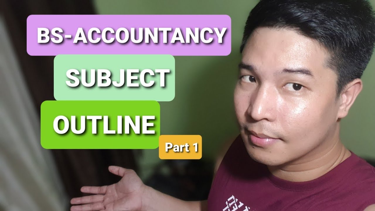 Overview of Accountancy Major Subjects Part 1