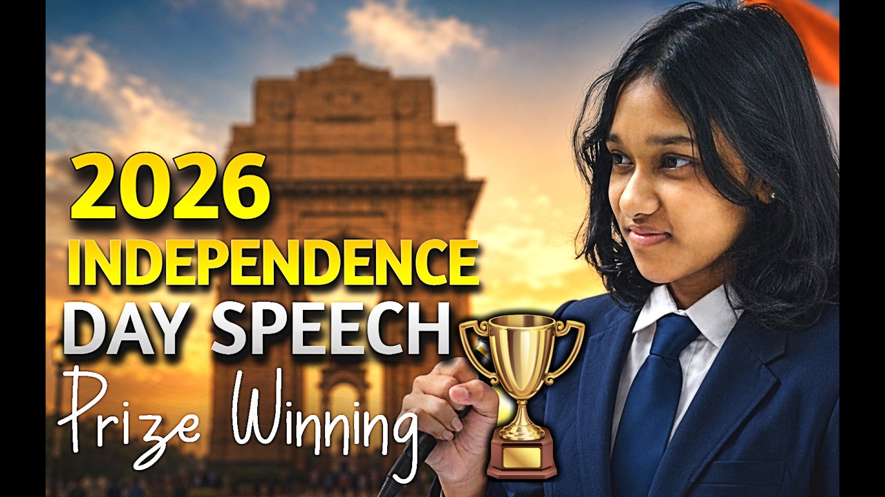 Independence day speech in English  India independence day speech 2026