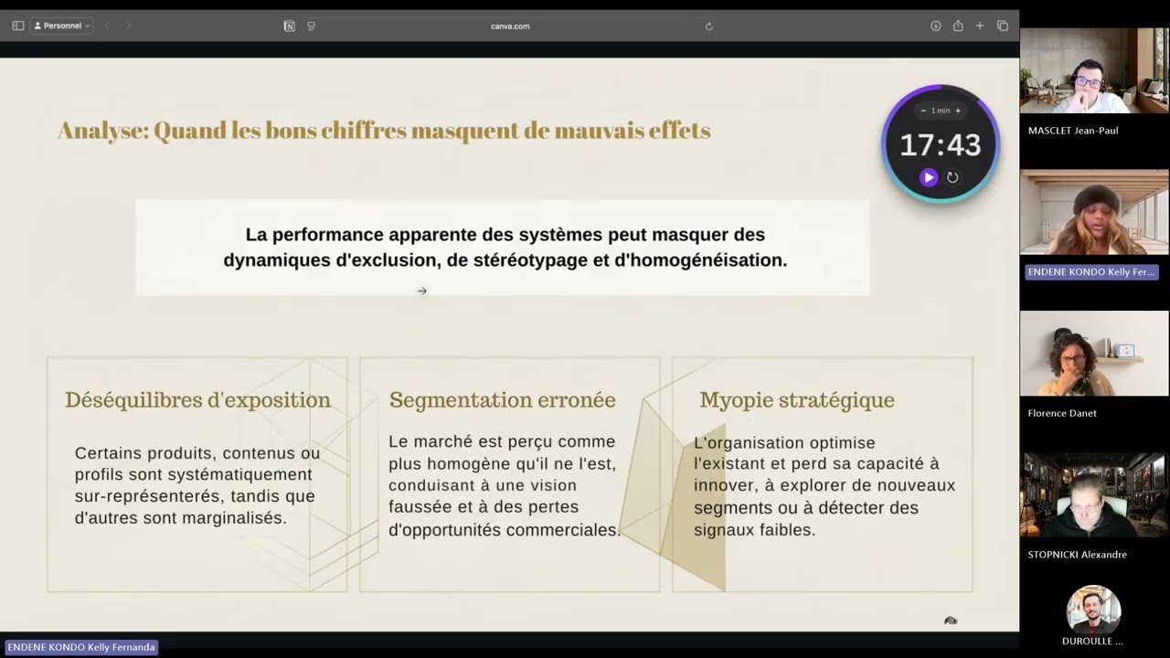 Kelly Fernanda ENDENE KONDO - Les biais dans le data marketing 📝 Thèse pro #MBAMCI