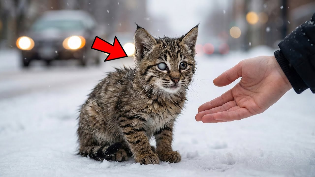 She Found a Blind Exhausted Bobcat… What Happened Next Changed Everything