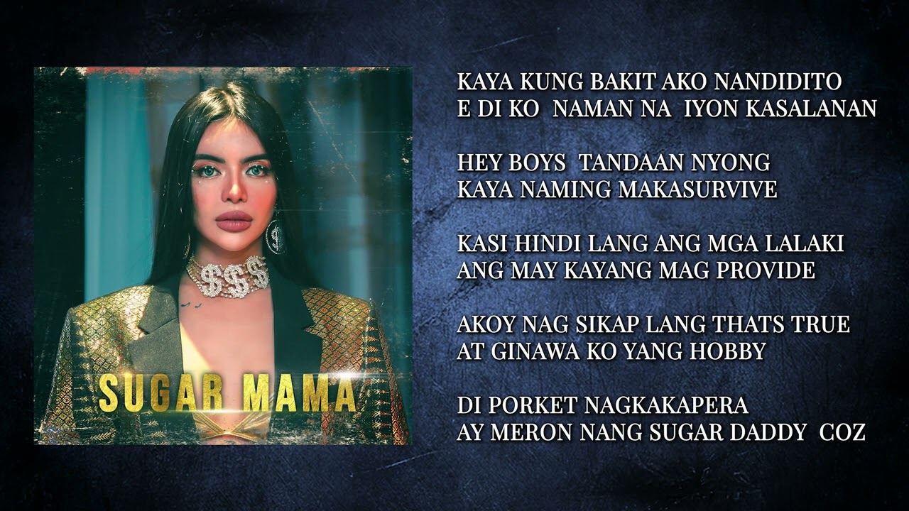 Sugar Mama - @queenmanicamoney  (Lyrics)