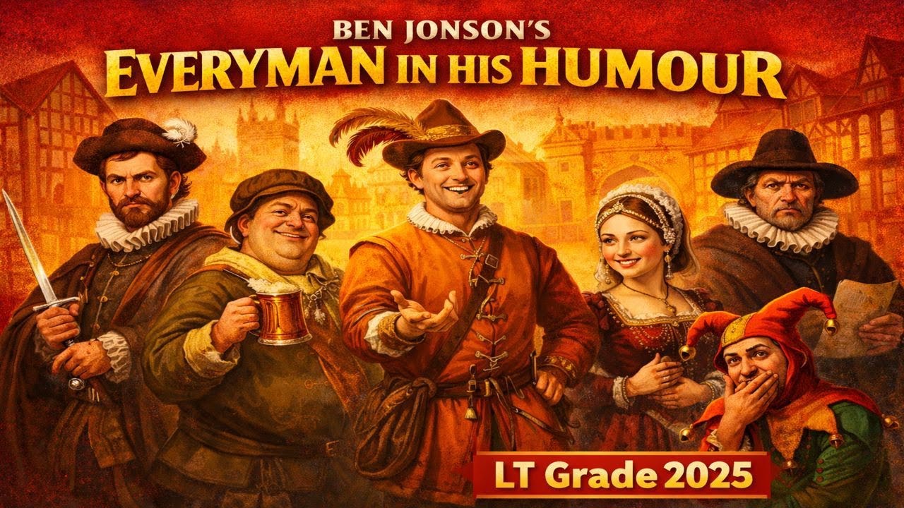 Every Man in His Humour by Ben Jonson |Full Summary, Characters, Quotes|LT Grade