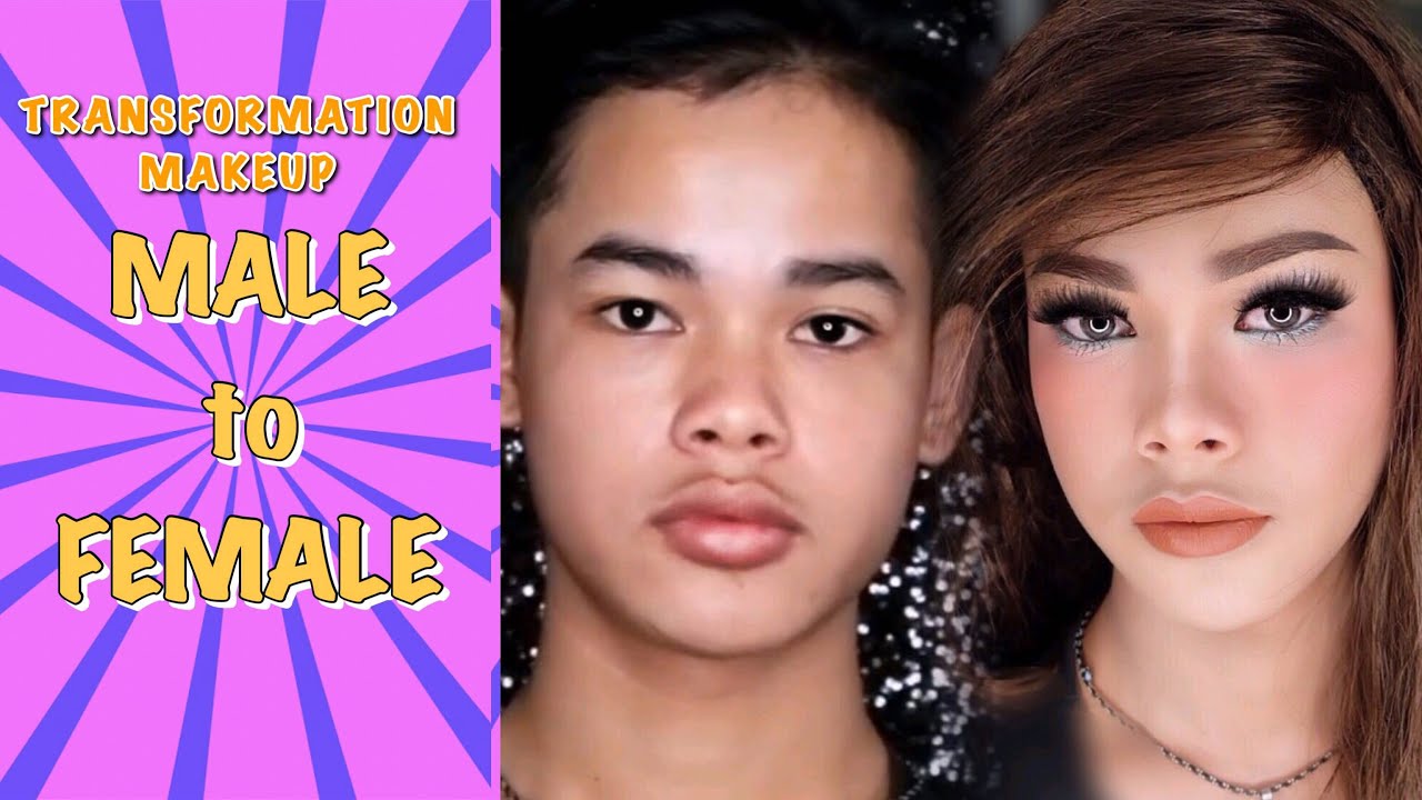 Transformation Makeup Tutorial MALE to FEMALE  Indonesia | ARI IZAM