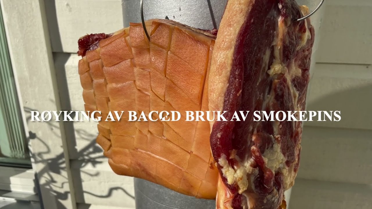 Røyking av Bacon med Smokepins