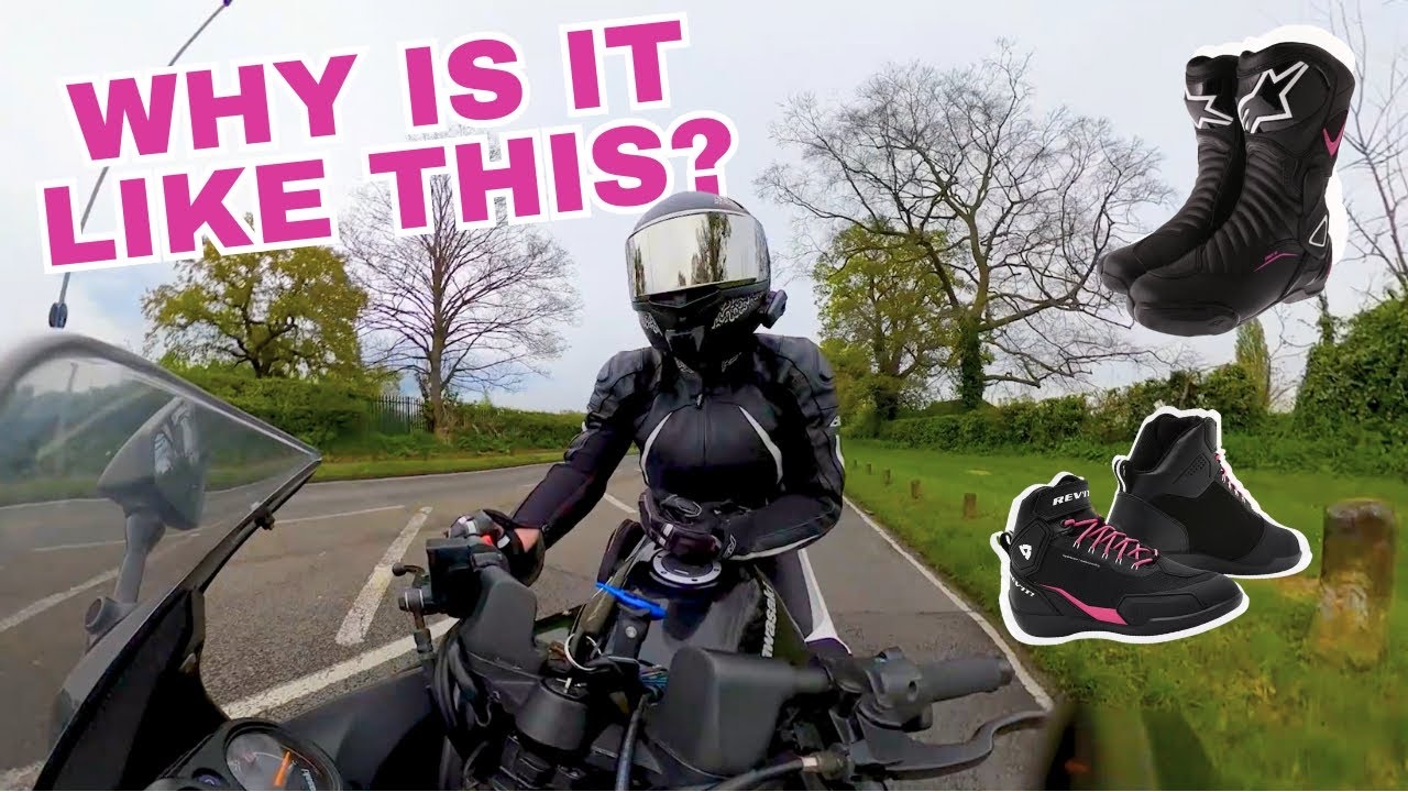 A RANT about ladies' motorcycle gear: BOOTS EDITION