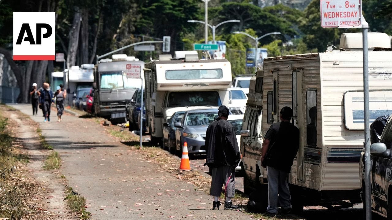 San Francisco will ban homeless people from living in RVs