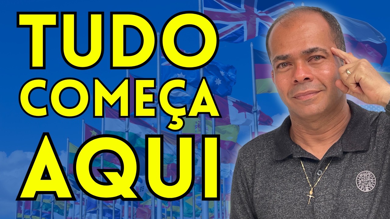 O PRIMEIRO PASSO PARA APRENDER UMA LÍNGUA ESTRANGEIRA!