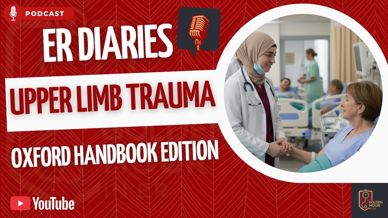 Upper Limb Trauma in the ER | A Practical Emergency Medicine Podcast