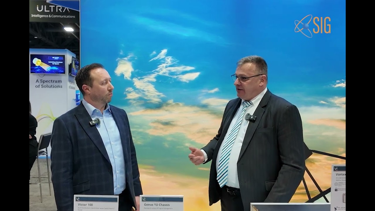 Satcoms Innovation Group interviews Kevin Dunne, ETL Systems, at Satellite 2024