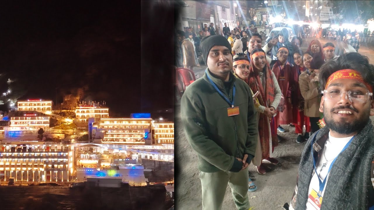 Aaj hmm sbi gye mata vaishno devi temple (Jai mata dii 🙏🏻)