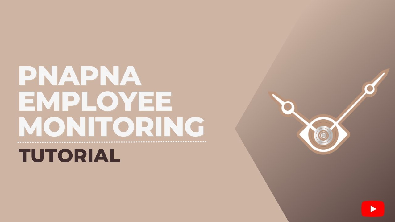 PnaPna Employee Monitoring Tutorial: Time tracking software for employees