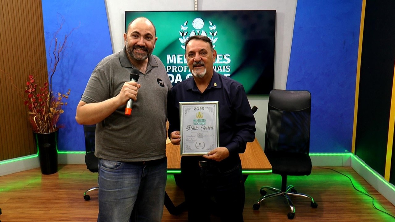 MÁRIO CELSO CORRÊA RECEBE O RECONHECIMENTO DE MELHOR ESPECIALISTA EM SEGURANÇA PROFISSIONAL 2025
