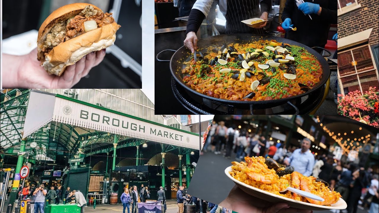 London Borough Market Walking Tour | Best Street Foods of the World !!