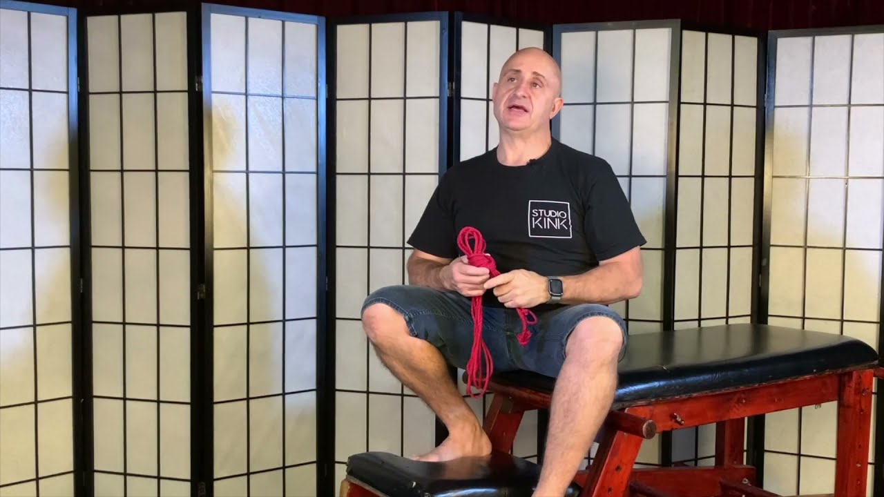 Studio Kink - Introduction to Shibari Bloopers - Mark De Viate