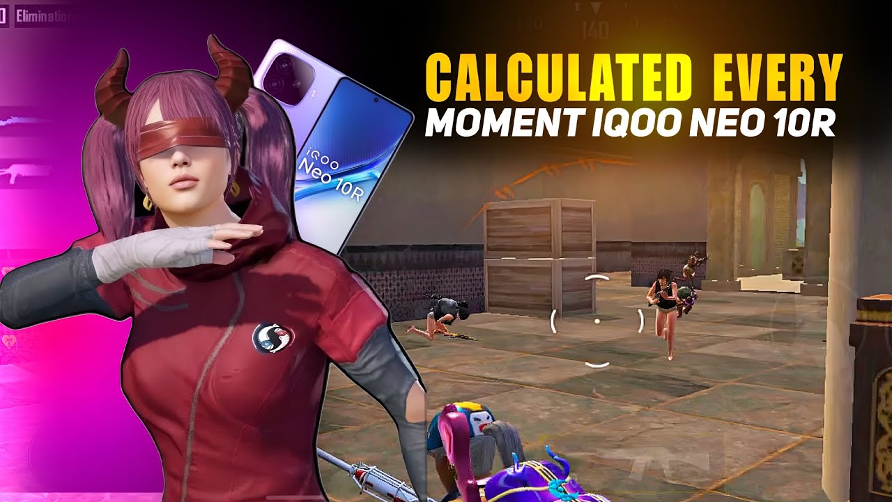 CALCULATED every moment ⚡ clutches 1vs4 iQOO Neo 10R 