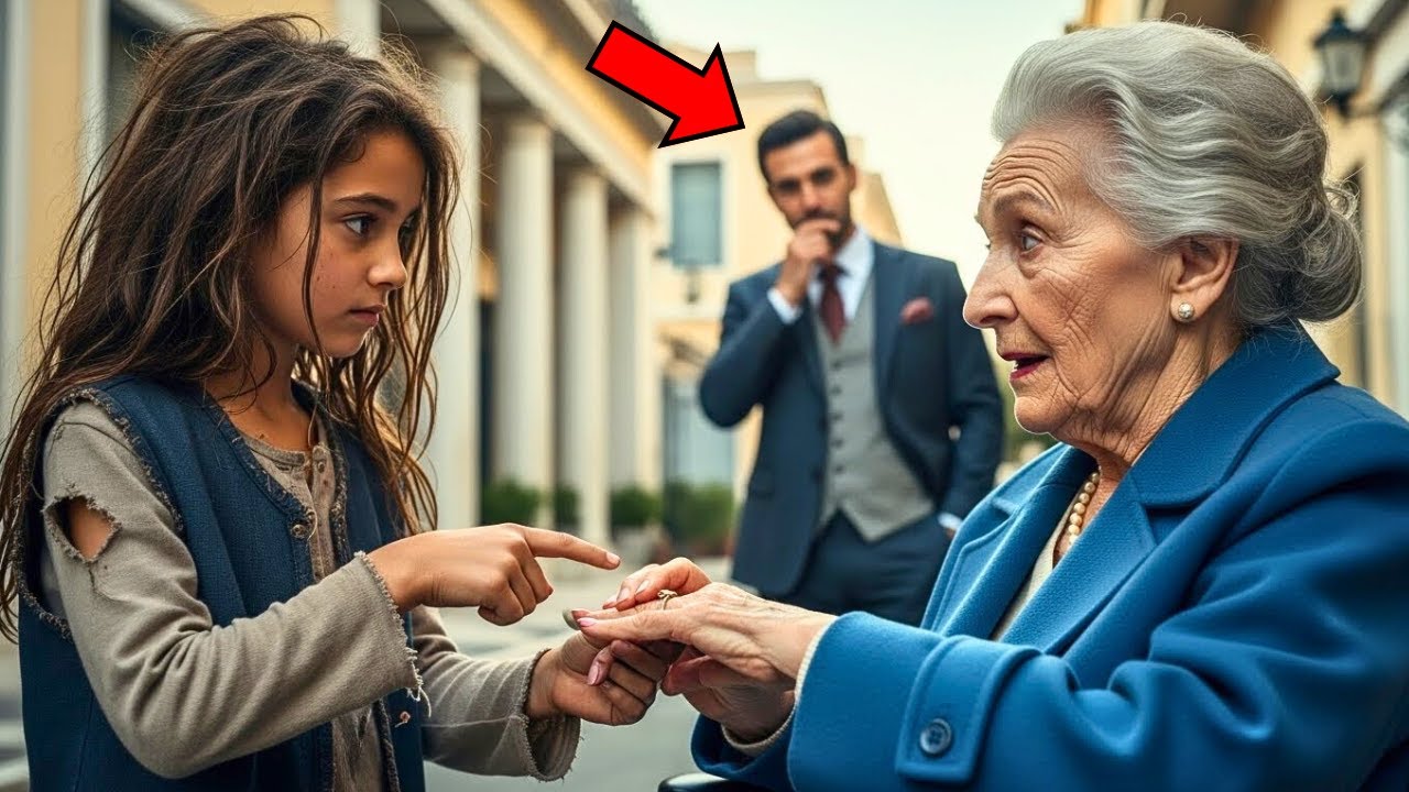 «Κυρία, το δαχτυλίδι ήταν της γιαγιάς μου!» φώναξε το φτωχό κορίτσι—η πλούσια ηλικιωμένη λιποθύμησε