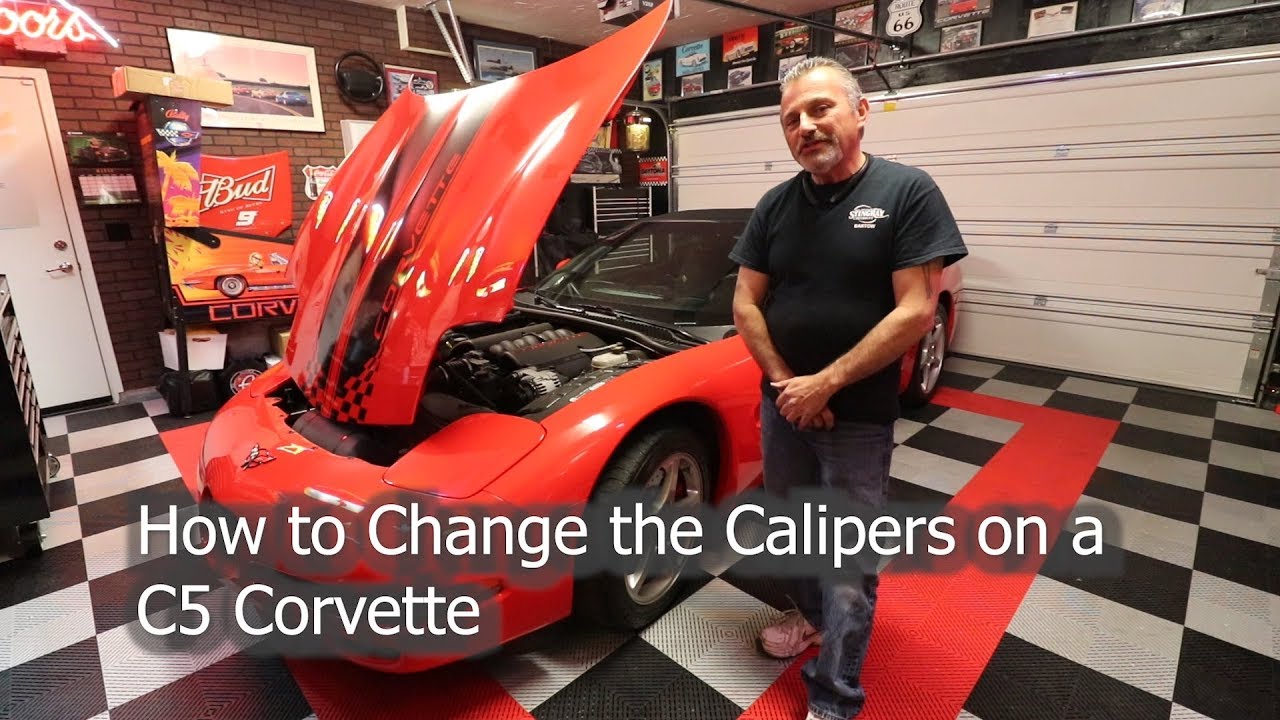 How to Change the Calipers on a C5 Corvette