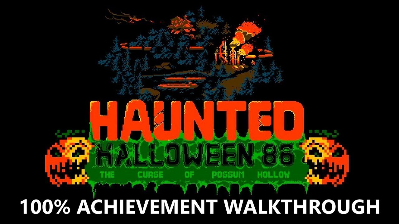 Haunted Halloween 86 - 100% Achievement Walkthrough - 1000/1000 in 15 Minutes