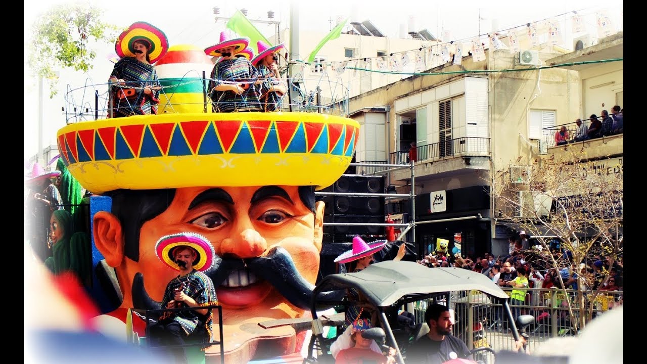 Adloyada Holon Purim Parade 2014 (עדלאידע חולון 2014): Latin Rhythm Parade, Israel