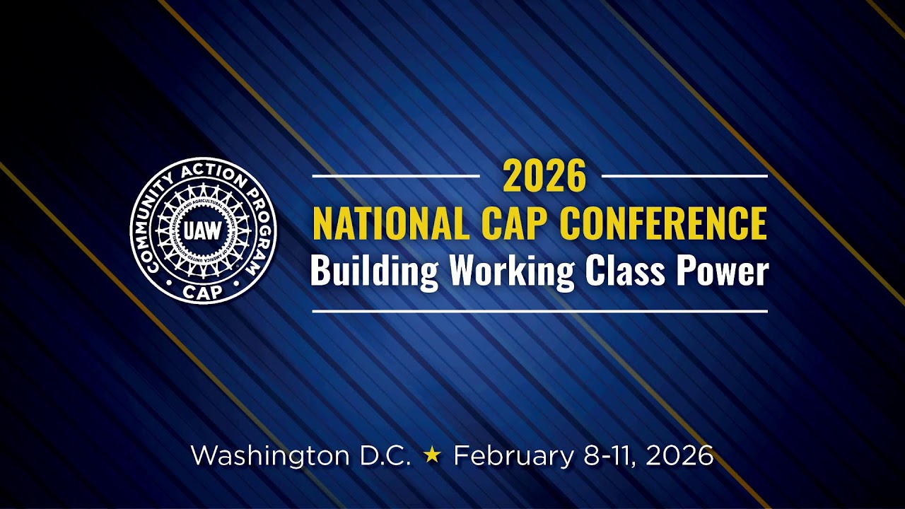 LIVE from the UAW Conference: The Future of Work Must Belong to Workers