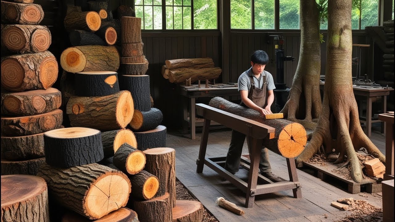 Woodworking for Beginners - The Most Amazing Products From The Hands Of A 20-Year-Old Artisan!