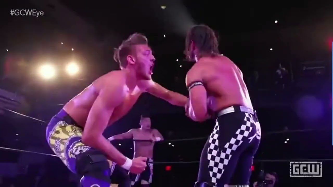 GCW Eye for an Eye- Time Splitters VS Jordan Oliver & Mike Bailey. Highlights