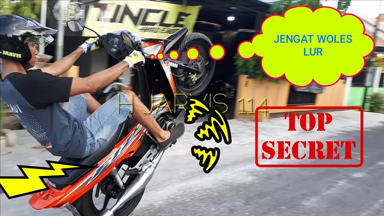TUTORIAL Latihan SLOW WHEELIE jengat SAGAT part 2 Yamaha F1zr FULL CLUTH Not SS TWO  @Maskoko114