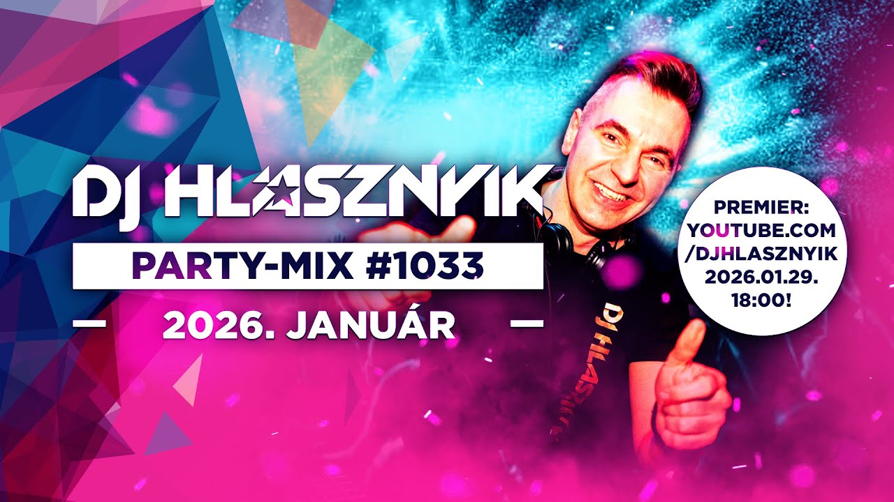 DJ Hlásznyik – Party Mix #1033 | Club • House • Tech House 2025–2026