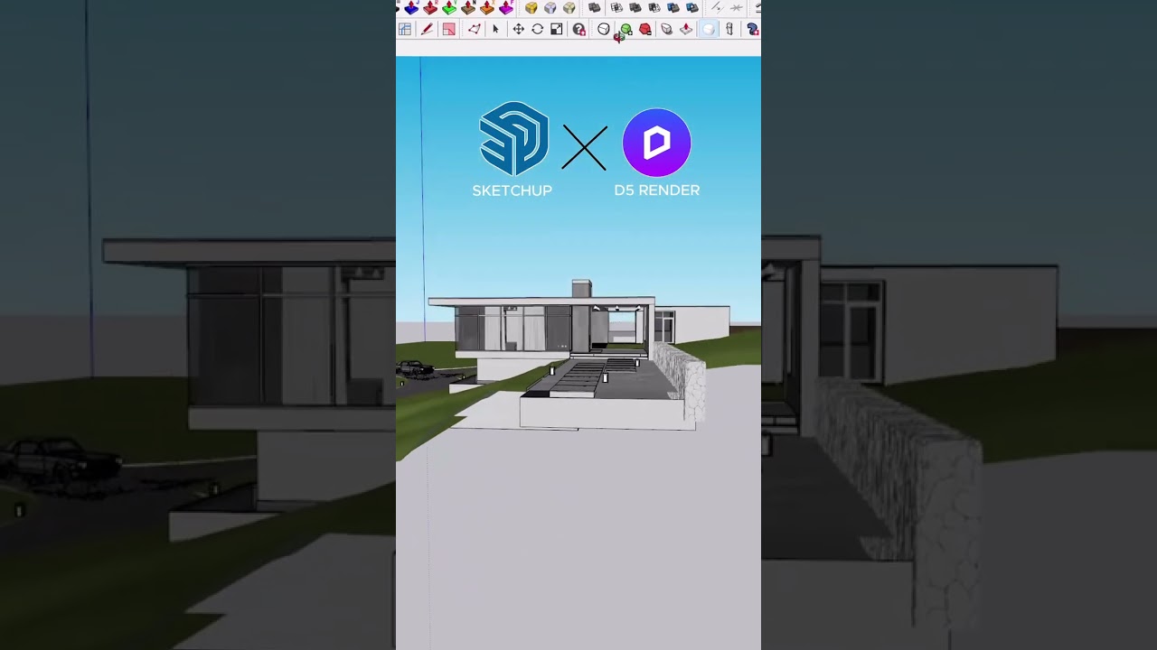 SketchUp + D5 Render Make this beauty 😍