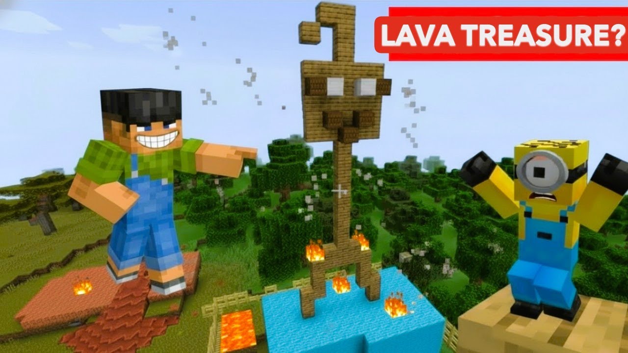 Война розыгрышей в Minecraft: разрушенные заборы, лавовые ловушки и пожары в домах!