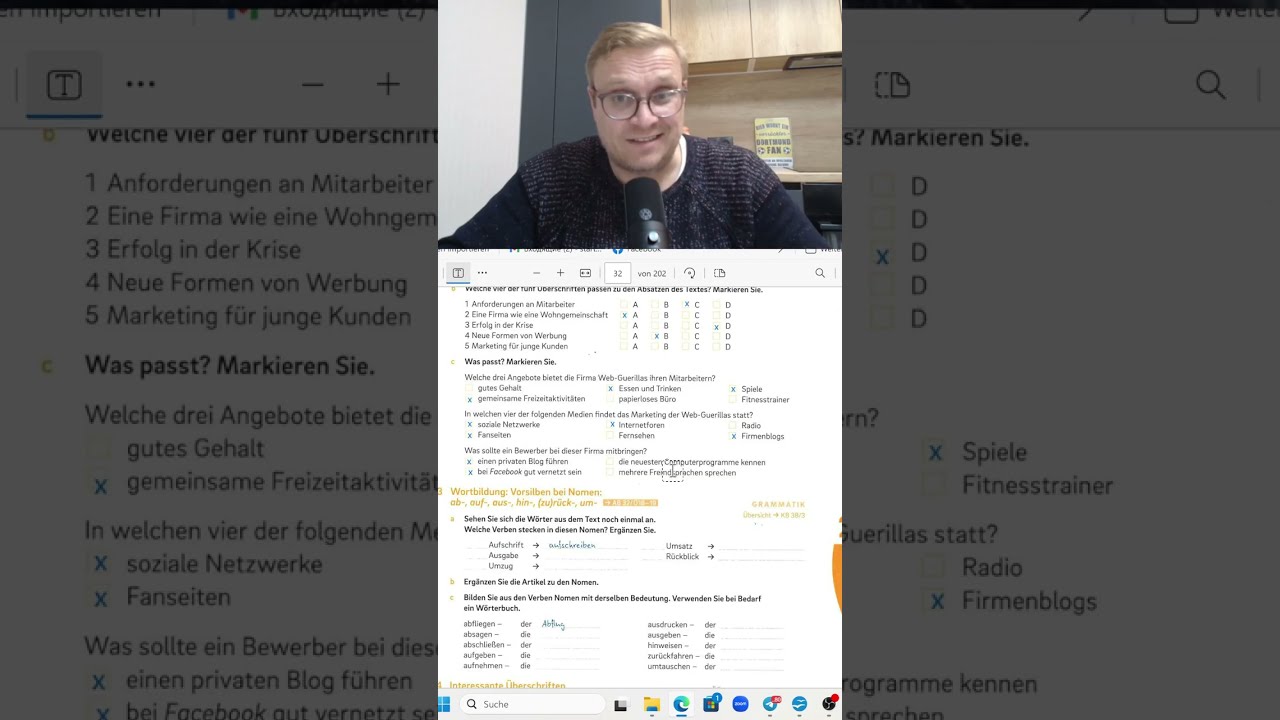 Teil9,B2 Videokurs #deutsch als Fremdsprache, Lektion 2, #lesen #німецькамова 
