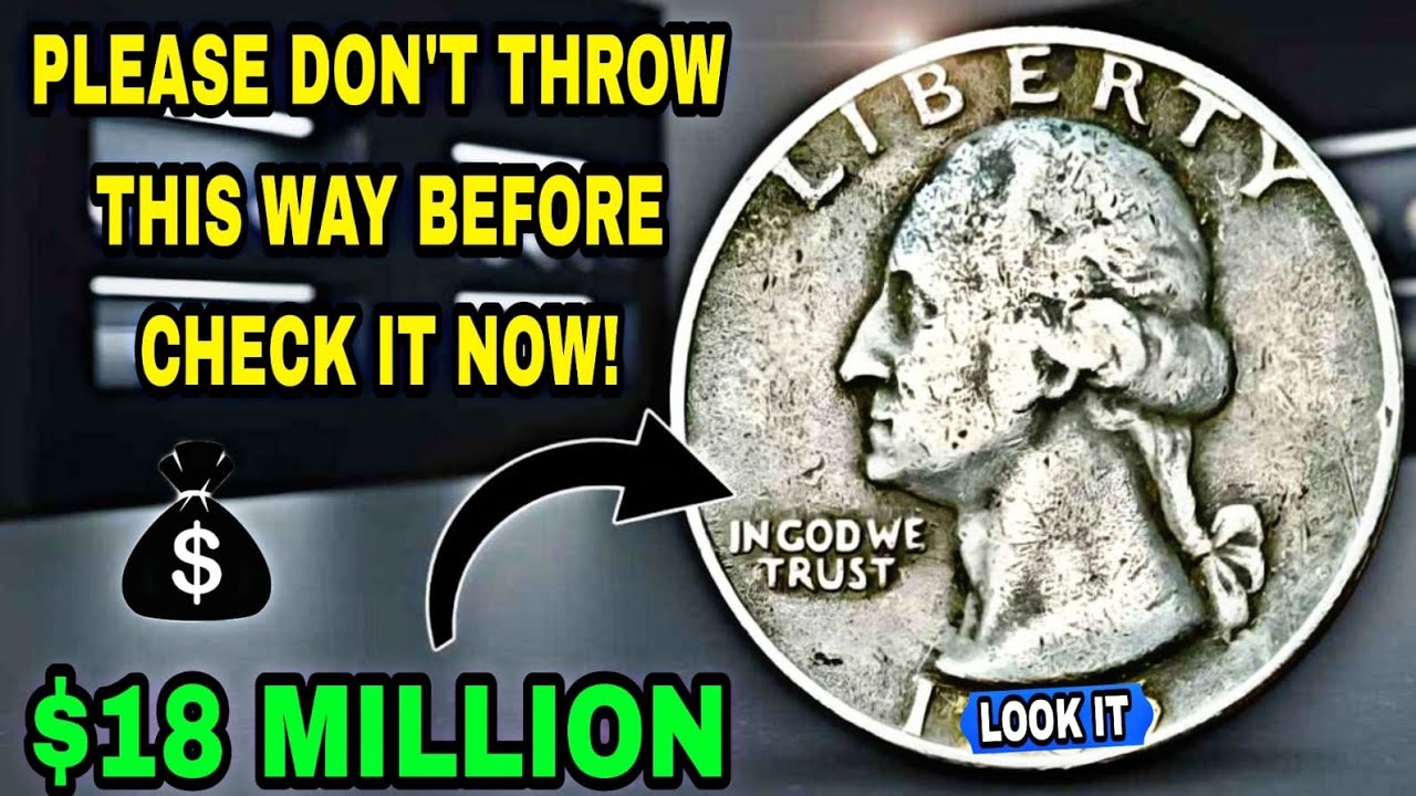 Collectors’ Jackpot! Top 6 Most Valuable Washington Quarters That Could Make You Rich Overnight!